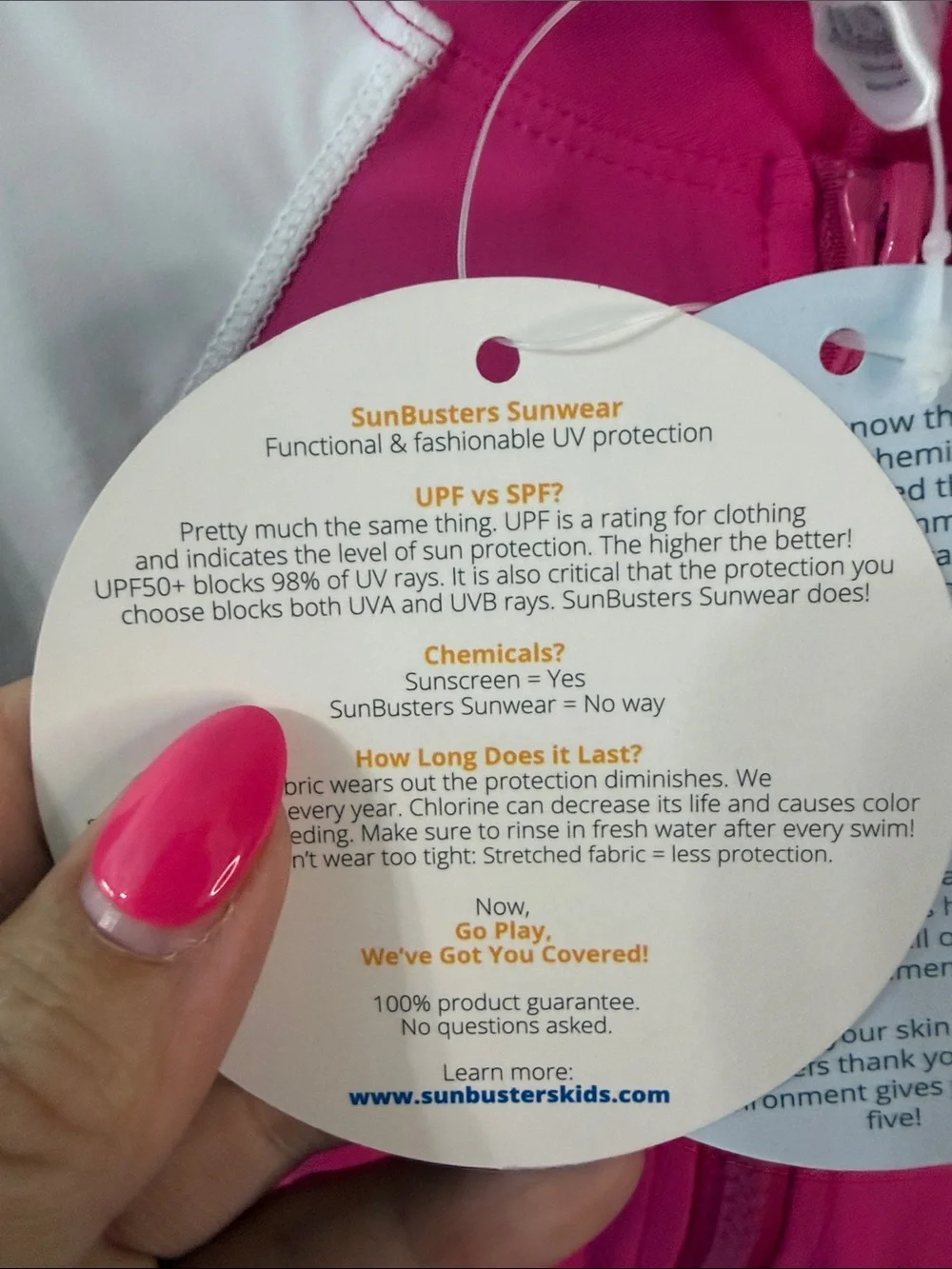 Sunbusters girls short